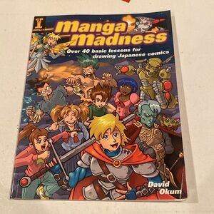 “Manga Madness,” oversized paperback book